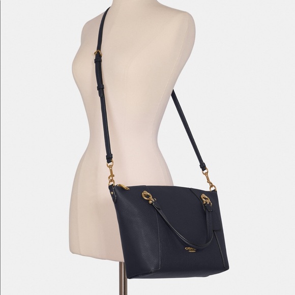 PRICE FIRM ❗️ NWT COACH Kacey Satchel Crossbody Bag - Picture 2 of 16